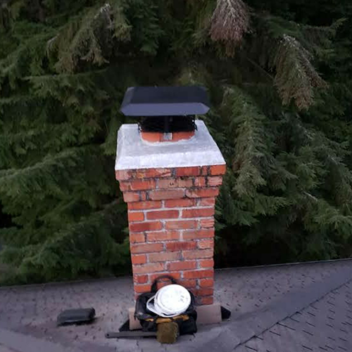 After Chimney Crown Repair